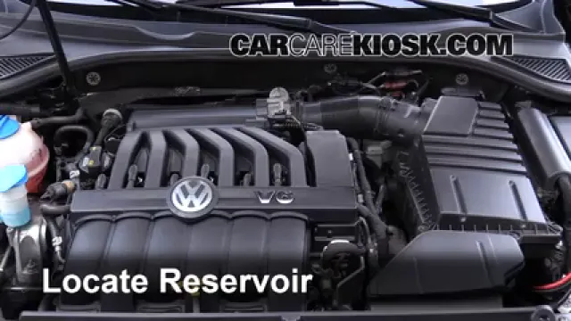 2015 Volkswagen Passat SEL Premium 3.6L V6 Liquide essuie-glace Ajouter du liquide